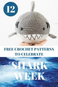 12 Free Shark Crochet Patterns