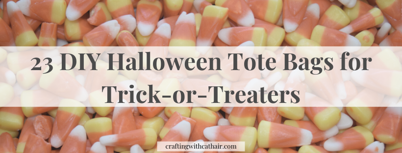 23 DIY Halloween Tote Bags for Trick-or-Treaters