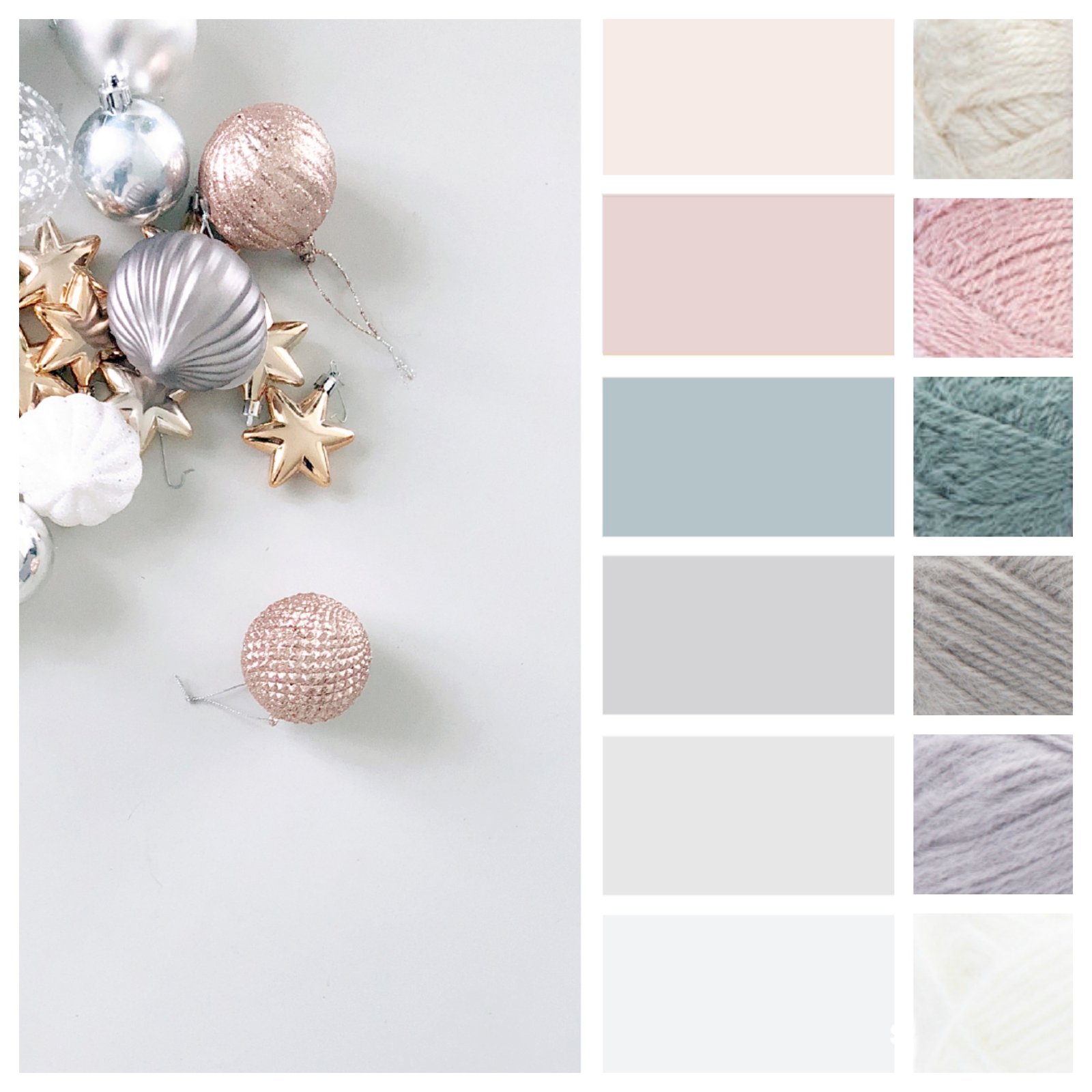 Yarn Palette | Holiday Tones