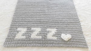 ZZZ Crochet Baby Blanket