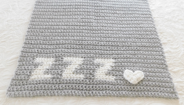ZZZ Crochet Baby Blanket