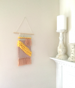 My Very First Weaving Project
