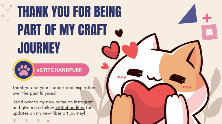 Crafting with Cat Hair: A Fond Farewell